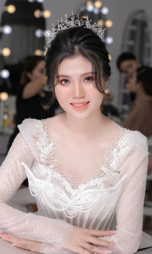 make up cô dâu củ chi
