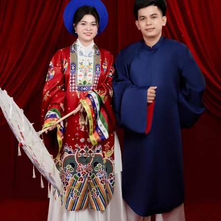 chụp hình áo dài truyền thống